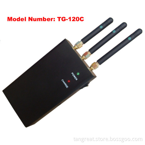 Handheld Signal Jammer Wireless Camera Jammer (WF TG-120C)